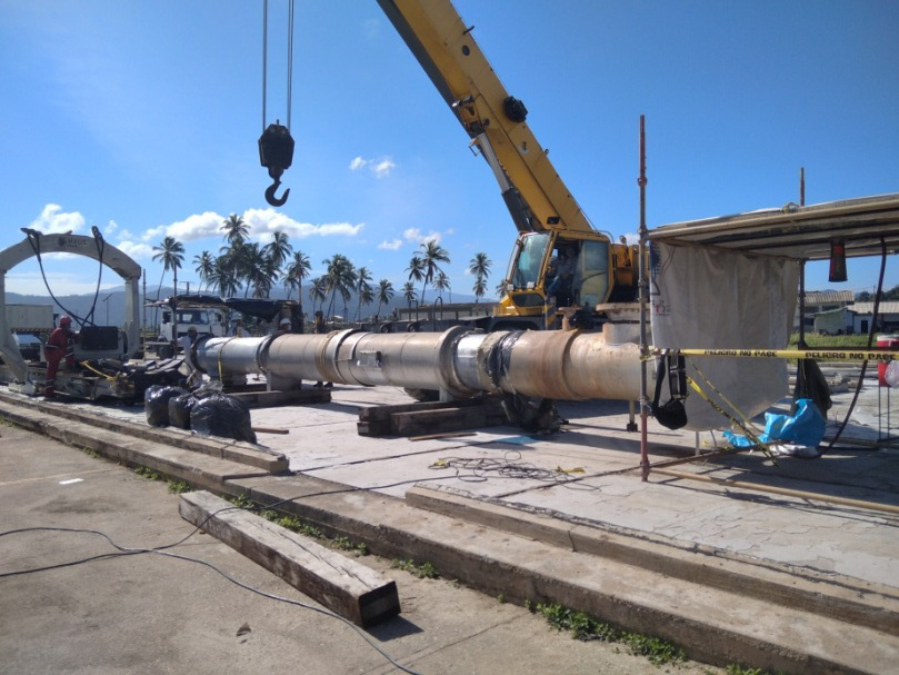 Rebuilding of Main Heat Exchangers 115 and 124 at Ammonia Plant