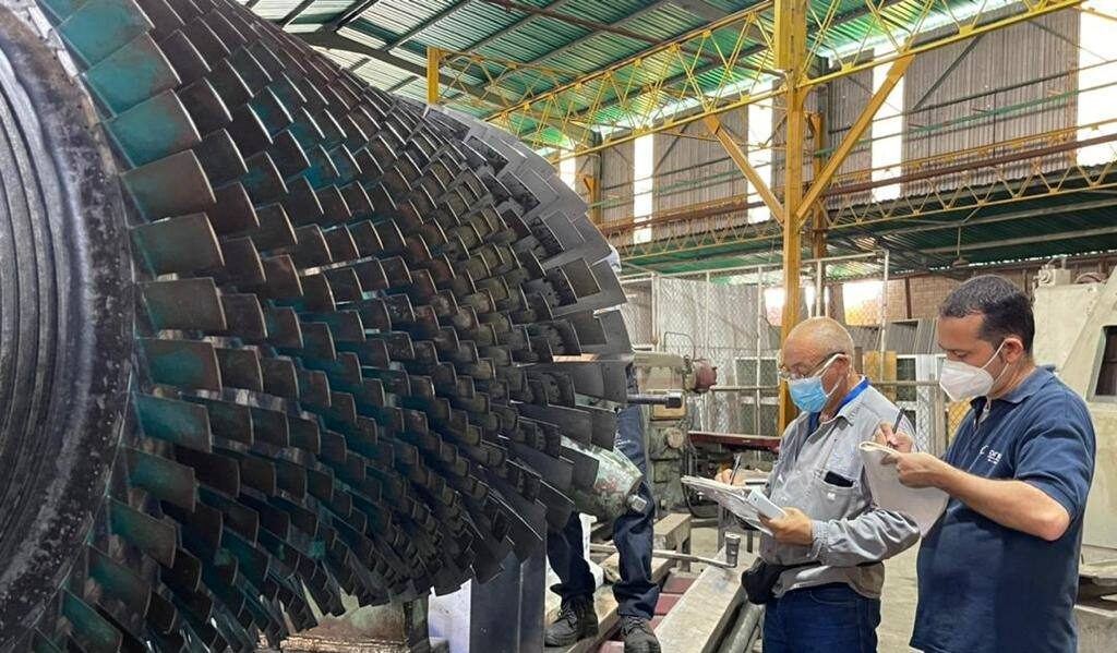 Major Maintenance 25 MVA HITACHI Turbocharger